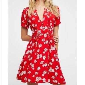 NWT Free People Dream Girl Mini Dress
